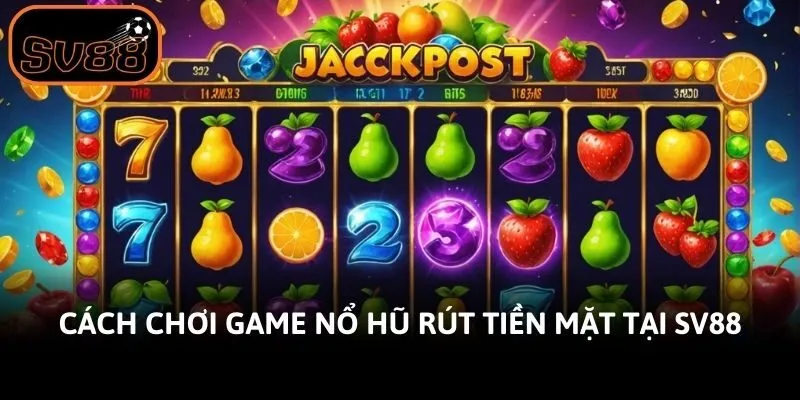 Cách chơi game nổ hũ rút tiền mặt tại Sv88